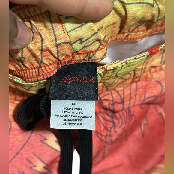 Ed Hardy Vibrant Colors Men’s Trunks Size XL - Picture 6 of 9